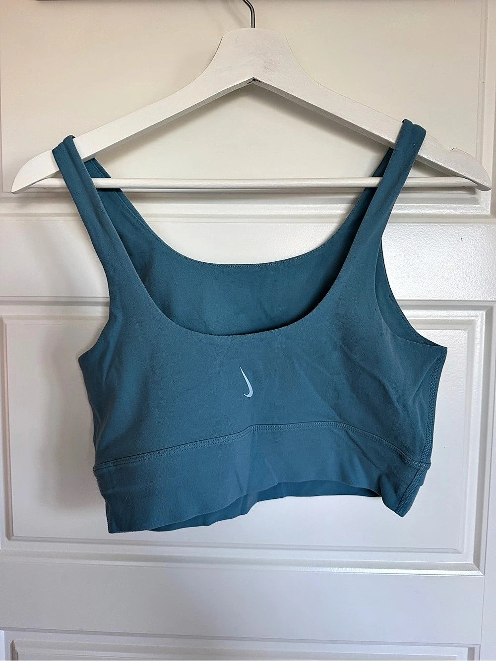 Nike Yoga Dri-fit Sports Bra Blue Medium
